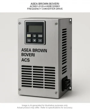 ASEA BROWN BOVERI; ACS601-0120-4-000B1200801; FREQUENCY CONVERTER DRIVE