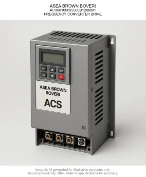ASEA BROWN BOVERI; ACS60100095S00B1200801; FREQUENCY CONVERTER DRIVE