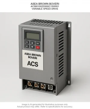 ASEA BROWN BOVERI; ACS60100253000C1500001; VARIABLE SPEED DRIVE