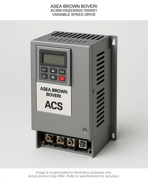 ACS60100253000C1500001.webp ASEA BROWN BOVERI; ACS60100253000C1500001; VARIABLE SPEED DRIVE