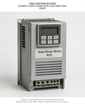 ASEA BROWN BOVERI; ACS800-01-0005-3+B056+E200+L503+N867+P901; DRIVE