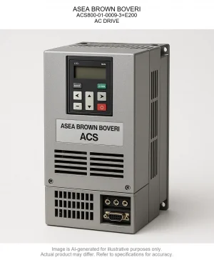 ASEA BROWN BOVERI; ACS800-01-0009-3+E200; AC DRIVE