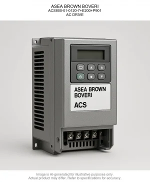 ASEA BROWN BOVERI; ACS800-01-0120-7+E200+P901; AC DRIVE