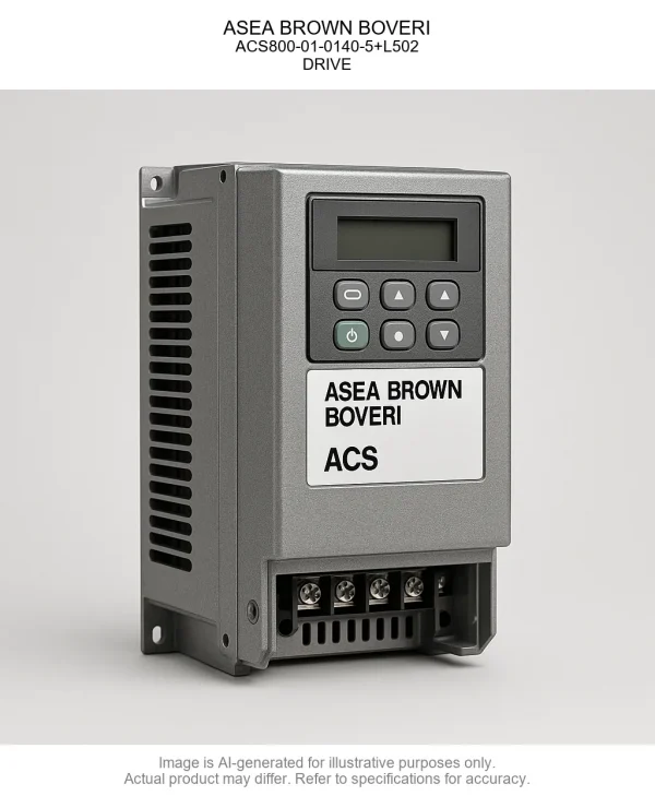 ASEA BROWN BOVERI; ACS800-01-0140-5+L502; DRIVE