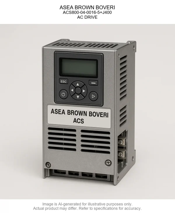 ASEA BROWN BOVERI; ACS800-04-0016-5+J400; AC DRIVE