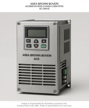 ASEA BROWN BOVERI; ACS800-04-0020-3+K454+L508+R700; AC DRIVE