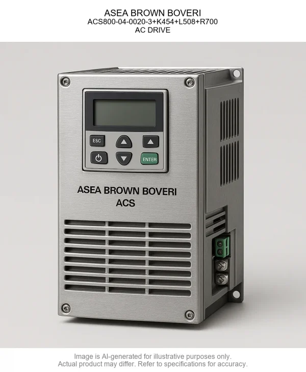 ACS800-04-0020-32BK4542BL5082BR700.webp ASEA BROWN BOVERI; ACS800-04-0020-3+K454+L508+R700; AC DRIVE