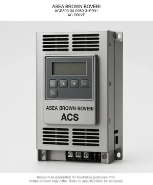 ASEA BROWN BOVERI; ACS800-04-0260-3+P901; AC DRIVE