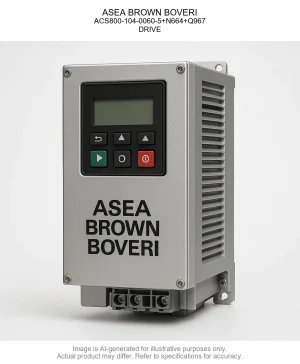 ASEA BROWN BOVERI; ACS800-104-0060-5+N664+Q967; DRIVE