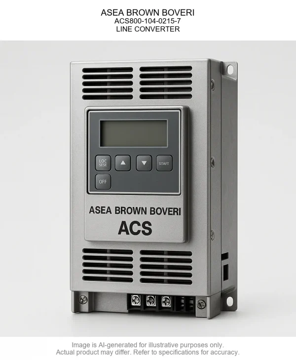 ASEA BROWN BOVERI; ACS800-104-0215-7; LINE CONVERTER