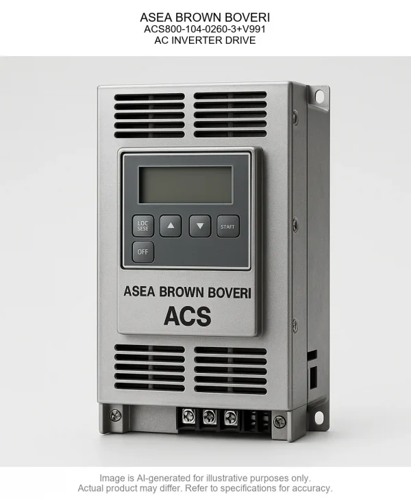 ACS800-104-0260-32BV991.webp ASEA BROWN BOVERI; ACS800-104-0260-3+V991; AC INVERTER DRIVE