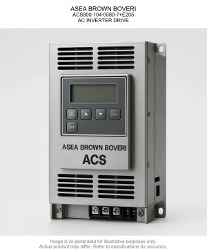 ASEA BROWN BOVERI; ACS800-104-0580-7+E205; AC INVERTER DRIVE