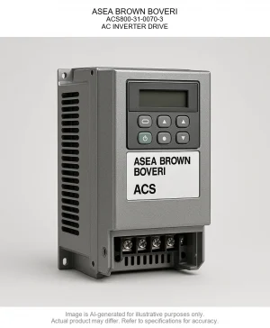 ASEA BROWN BOVERI; ACS800-31-0070-3; AC INVERTER DRIVE