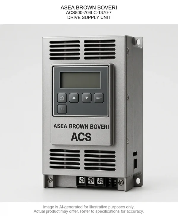 ASEA BROWN BOVERI; ACS800-704LC-1370-7; DRIVE SUPPLY UNIT