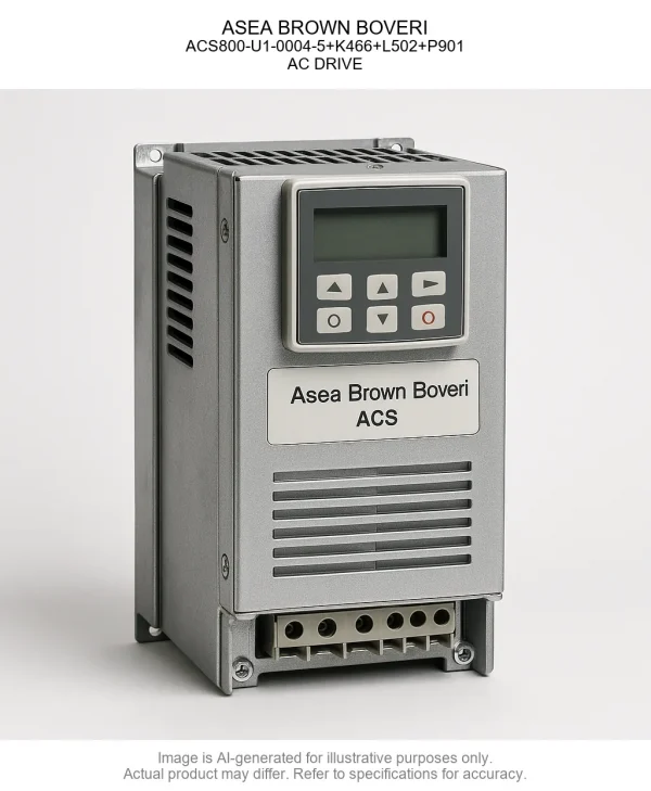 ACS800-U1-0004-52BK4662BL5022BP901.webp ASEA BROWN BOVERI; ACS800-U1-0004-5+K466+L502+P901; AC DRIVE