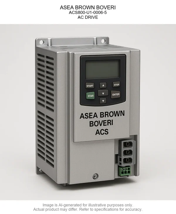 ASEA BROWN BOVERI; ACS800-U1-0006-5; AC DRIVE