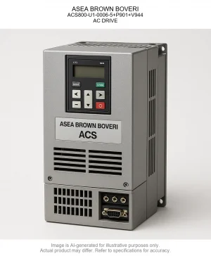 ASEA BROWN BOVERI; ACS800-U1-0006-5+P901+V944; AC DRIVE