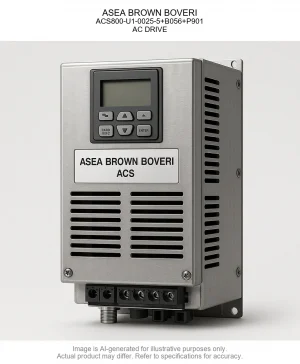 ASEA BROWN BOVERI; ACS800-U1-0025-5+B056+P901; AC DRIVE