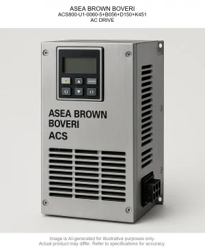ASEA BROWN BOVERI; ACS800-U1-0060-5+B056+D150+K451; AC DRIVE