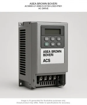 ASEA BROWN BOVERI; ACS800-U1-0060-5+D150+L502+P901; AC DRIVE