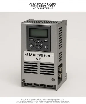 ASEA BROWN BOVERI; ACS800-U4-0210-7+P901; AC CABINET DRIVE