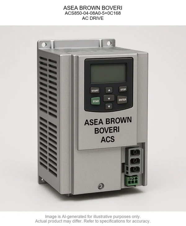 ASEA BROWN BOVERI; ACS850-04-08A0-5+0C168; AC DRIVE