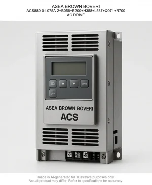 ASEA BROWN BOVERI; ACS880-01-075A-2+B056+E200+H358+L537+Q971+R700; AC DRIVE
