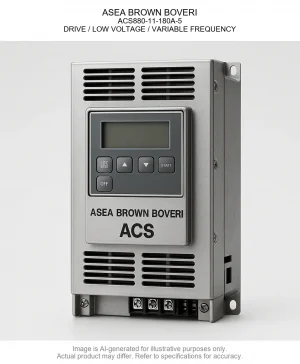 ASEA BROWN BOVERI; ACS880-11-180A-5; DRIVE / LOW VOLTAGE / VARIABLE FREQUENCY