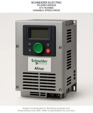 SCHNEIDER ELECTRIC; TELEMECANIQUE; ATV16U09M2; VARIABLE SPEED DRIVE