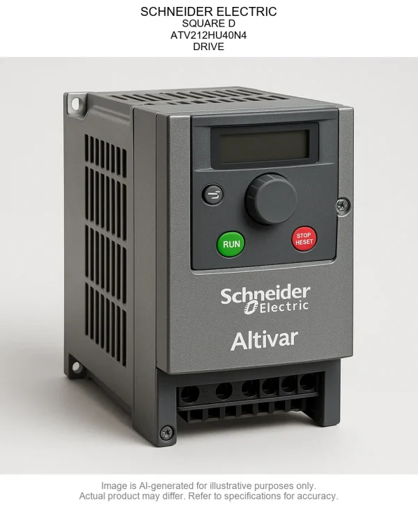 SCHNEIDER ELECTRIC; SQUARE D; ATV212HU40N4; DRIVE