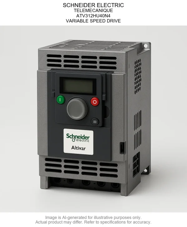 SCHNEIDER ELECTRIC; TELEMECANIQUE; ATV312HU40N4; VARIABLE SPEED DRIVE