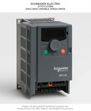 SCHNEIDER ELECTRIC; ATV31CU15N4; ENCLOSED VARIABLE SPEED DRIVE