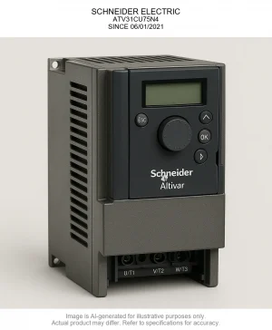SCHNEIDER ELECTRIC; ATV31CU75N4; SINCE 06/01/2021