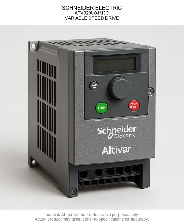 SCHNEIDER ELECTRIC; ATV320U04M3C; VARIABLE SPEED DRIVE