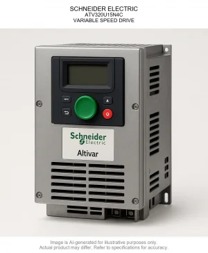 SCHNEIDER ELECTRIC; ATV320U15N4C; VARIABLE SPEED DRIVE