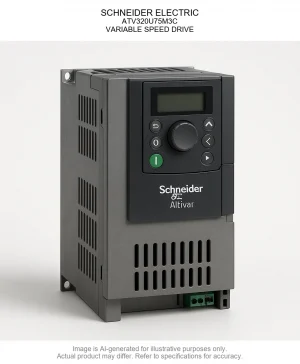 SCHNEIDER ELECTRIC; ATV320U75M3C; VARIABLE SPEED DRIVE