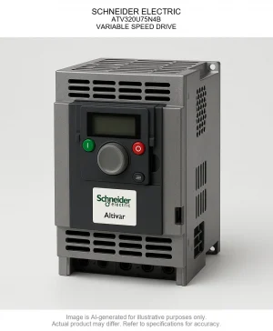 SCHNEIDER ELECTRIC; ATV320U75N4B; VARIABLE SPEED DRIVE
