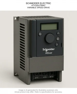SCHNEIDER ELECTRIC; ATV320U75N4C; VARIABLE SPEED DRIVE