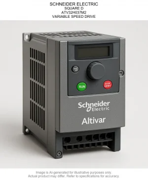 SCHNEIDER ELECTRIC; SQUARE D; ATV32H037M2; VARIABLE SPEED DRIVE
