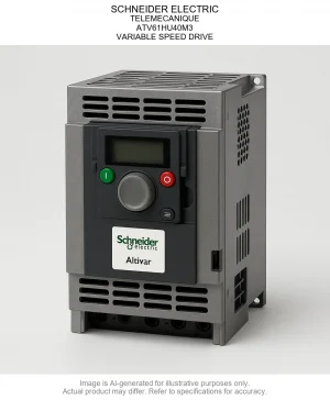 SCHNEIDER ELECTRIC; TELEMECANIQUE; ATV61HU40M3; VARIABLE SPEED DRIVE