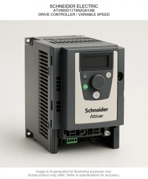 SCHNEIDER ELECTRIC; ATV660D11T4N2GAYAB; DRIVE CONTROLLER / VARIABLE SPEED