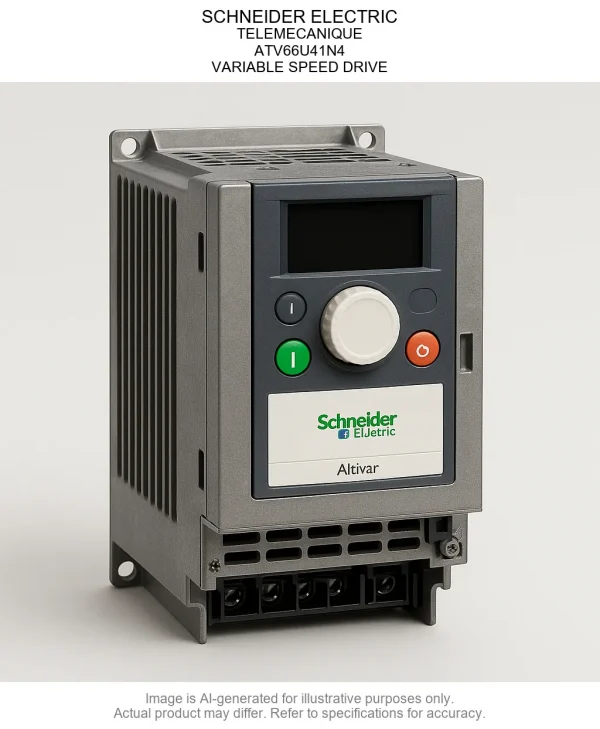SCHNEIDER ELECTRIC; TELEMECANIQUE; ATV66U41N4; VARIABLE SPEED DRIVE