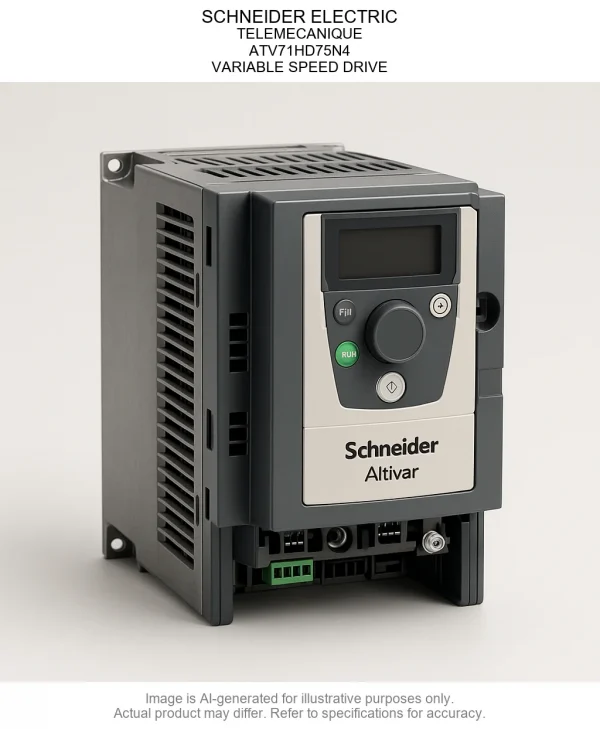 ATV71HD75N4.webp SCHNEIDER ELECTRIC; TELEMECANIQUE; ATV71HD75N4; VARIABLE SPEED DRIVE