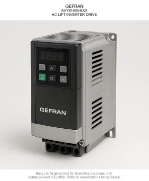 GEFRAN; AVY81600-KXX; AC LIFT INVERTER DRIVE