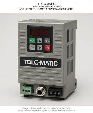 TOL O MATIC; B3W15-BWS30-SK14-SDR; ACTUATOR TOL-O-MATIC B3W15BWS30SK14SDR