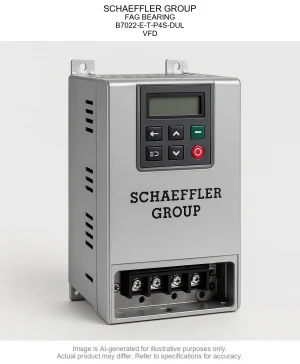 SCHAEFFLER GROUP; FAG BEARING; B7022-E-T-P4S-DUL; Variable Frequency Drive