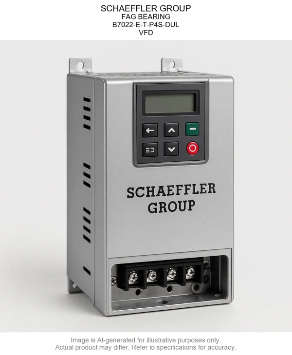 SCHAEFFLER GROUP; FAG BEARING; B7022-E-T-P4S-DUL; Variable Frequency Drive