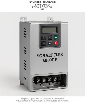 SCHAEFFLER GROUP; FAG BEARING; B71914-E-T-P4S-DUL; Variable Frequency Drive