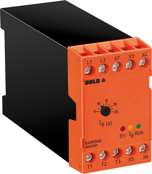 DOLD 0069100: BA9034N 3A AC50/60HZ 400V 2-11S Motor brake relay