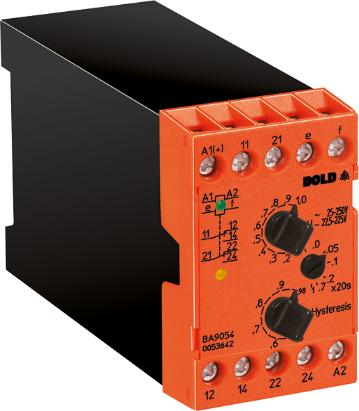 DOLD 0055800: BA9054/012 AC25-250V AC/DC24-80V Voltage relay